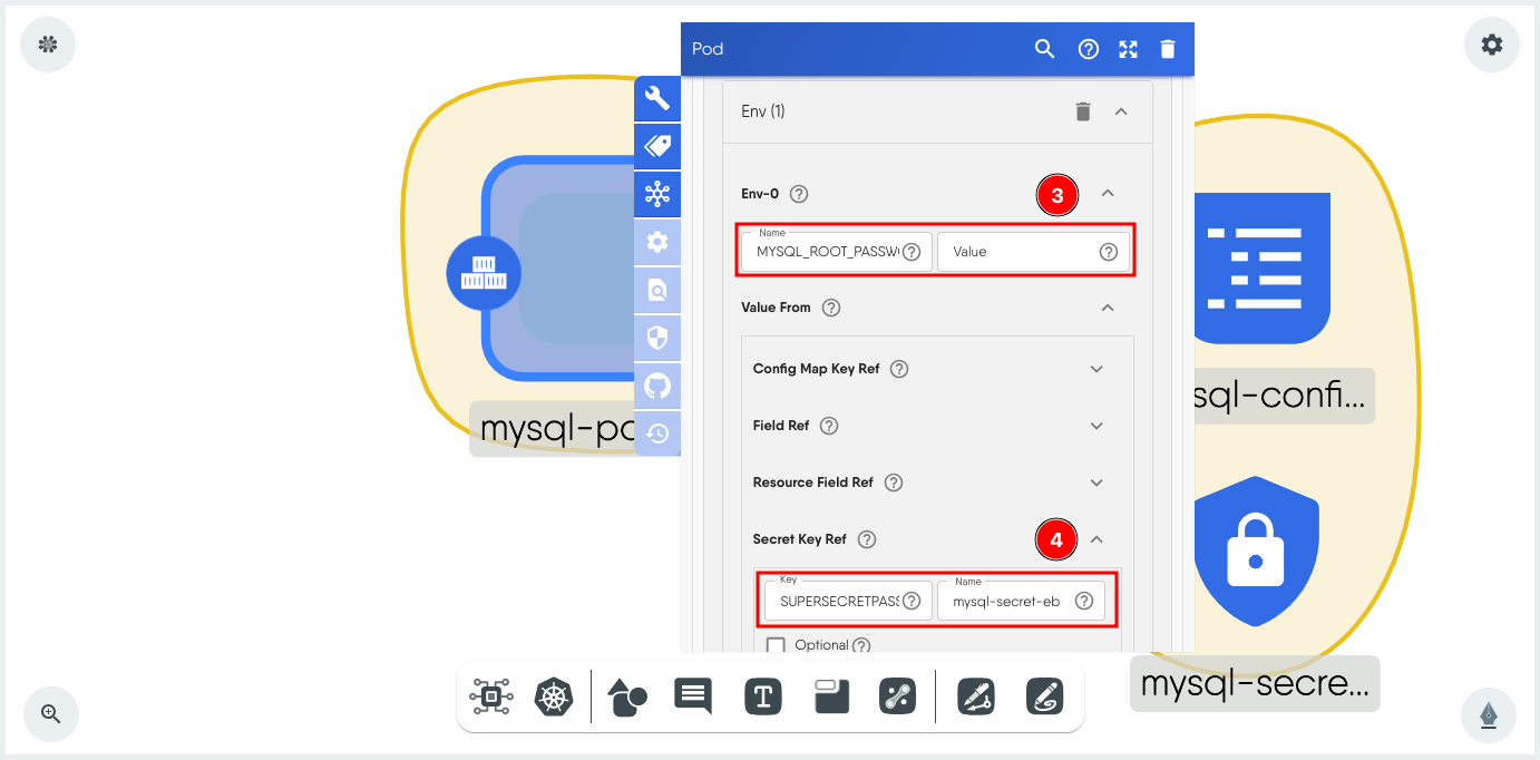 Configure the ConfigMap