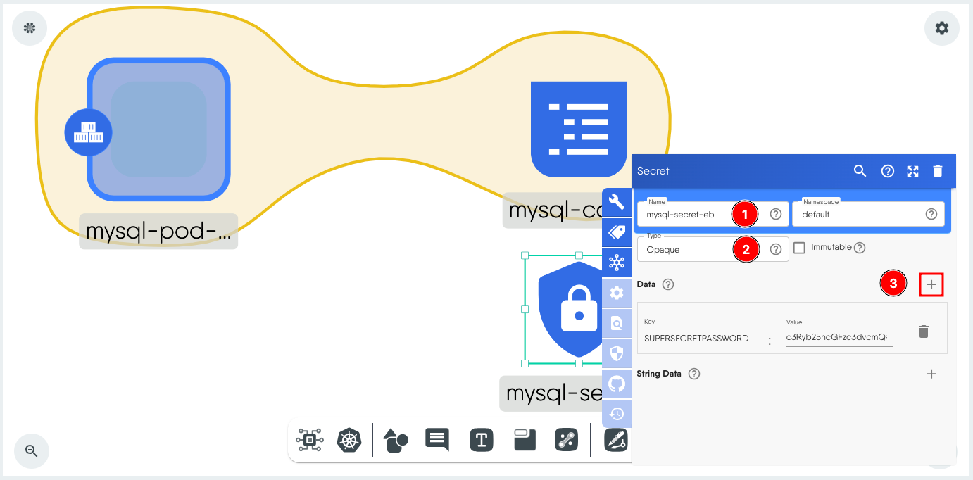 Configure the ConfigMap